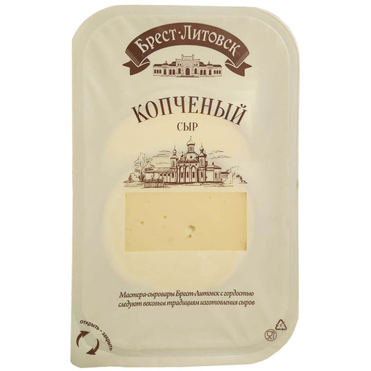 Sliced Smoked Processed Cheese 40% Fat Content, Brest-Litovsk, 150g/ 5.29oz