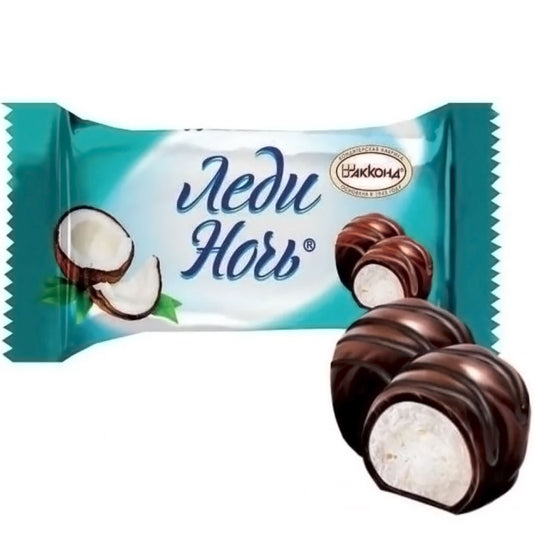 Candy "Lady Night " Coconut, Akkond, 0.5 lb / 0.22 kg