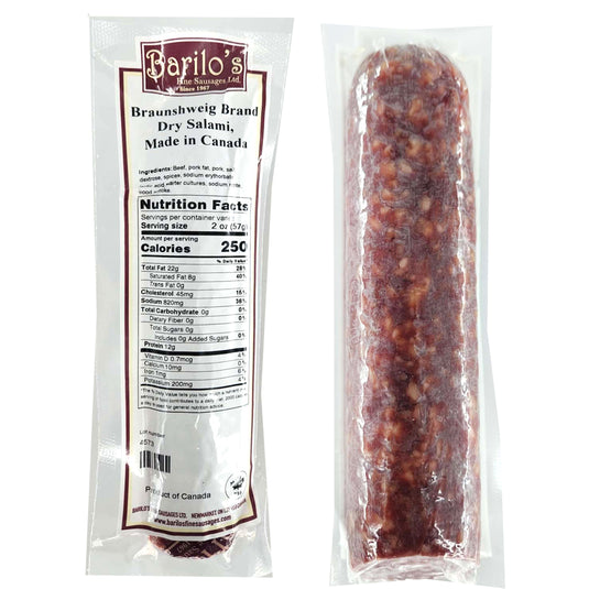Braunshweig Dry Salami Chunk, 300g