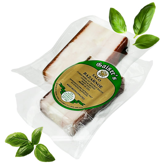 Smoked Salo Bazarnoe, Gaiser's, 180g/ 6.35oz