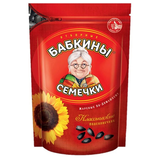 Roasted Sunflower Seeds "Babkini", 500 g