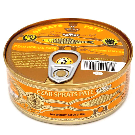 Сливочный паштет из царской шпроты, Bravais Vilnis, 250 г