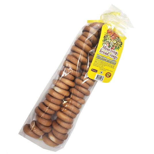 Mini Sushki Vanilla Hard Bagels, Franzeluta, 200g/ 0.44lb