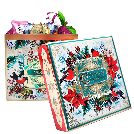 Christmas Chocolates & Caramel Mix "Miracle Box", 680g