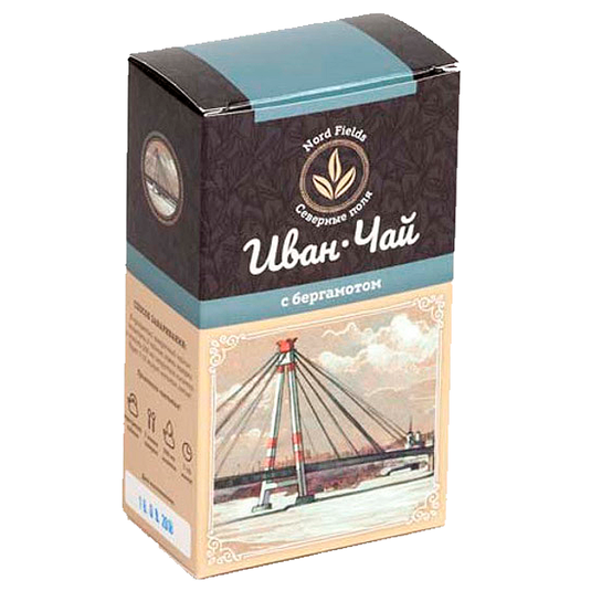 Ivan-Tea Fireweeds Fermented Leaf with Bergamot Orange, Northern Fields, Ivan Chaikin, 50 g