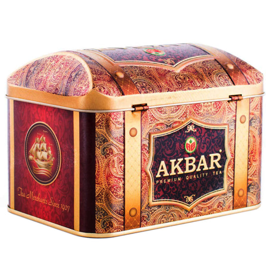 Ceylon Loose Large-Leaf Black Tea Blend "Strawberry Cream", Akbar, 250g/ 8.82oz