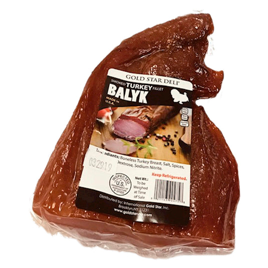Smoked Turkey Fillet Balyk, Gold Star Deli, 450g/ 15.87oz