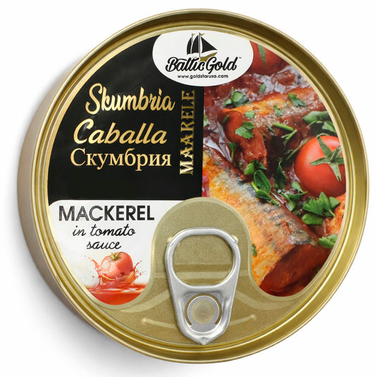 Mackerel In Tomato Sauce, Baltic Gold, 240g/ 8.47 oz