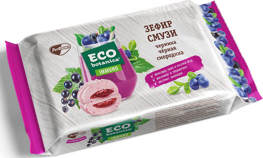 Zefir smuzi Eco-Botanica blueberry and black currant 280 g