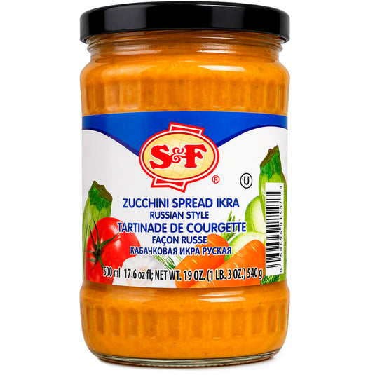 Russian-Style Zucchini Spread, S&F, 540g / 19.05oz