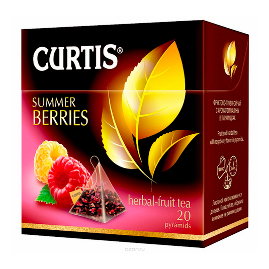Herbal-fruit tea Curtis Summer Berries 20 pyramids