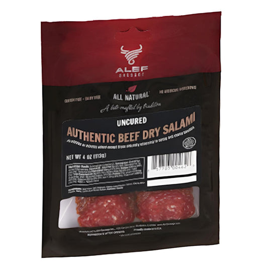 "Evreyskaya" Authentic Beef Dry Sliced Salami, 3.99 oz