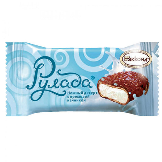 Chocolate Glazed Candy Cream Filling, Roulade, Akkond, 226g/ 0.5lb