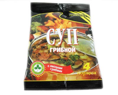 Mushroom Soup, EUROPEK, 4 Servings