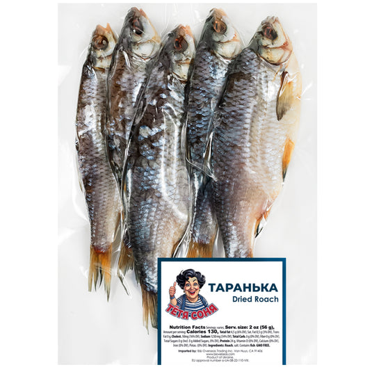 Dried Taranka Fish – Classic Sun-Dried Snack, Aunt Sonya, 500g (17.64 oz / 1.1 lb)