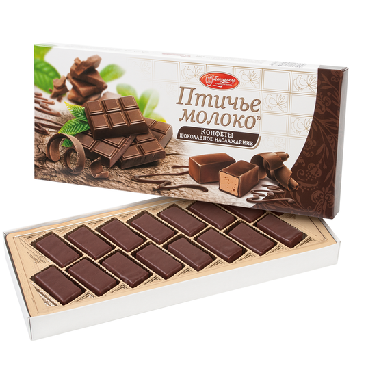 Конфеты Птичье молоко шоколад 200 гр