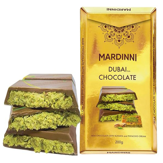 Dubai Style Chocolate, Mardinni, 200g / 7.05 oz