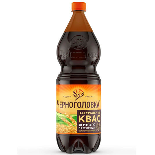 Natural Kvass, Chernogolovka, 2L / 67.6 fl oz