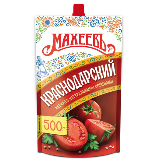 Krasnodar Ketchup, Makheev, 500g / 17.64oz