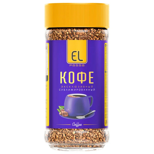 Instant Coffee, El Passa, 100g / 3.5 oz