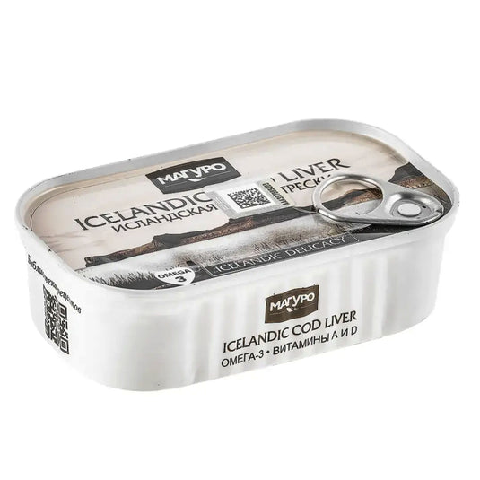 Icelandic Cod Liver, Maguro, 115g/ 4.06 oz