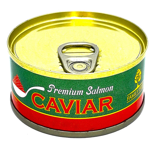 Premium Salmon Caviar, Family Tree, 114g/ 4oz