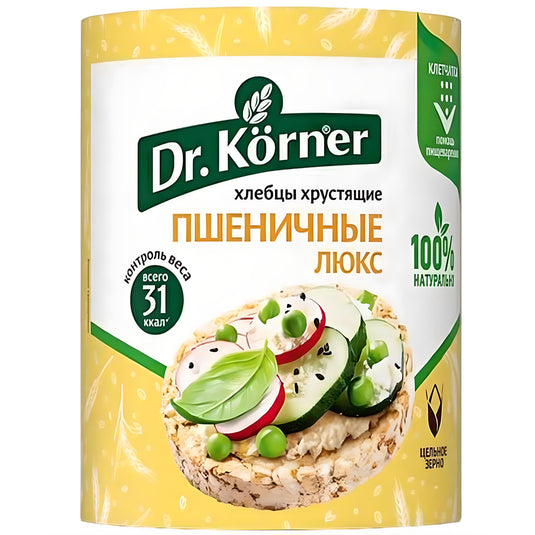 Luxury Wheat Crispbread, Dr. Korner, 80g/ 2.82 oz
