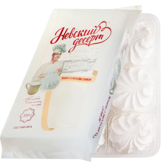 Creamy Marshmallow (Zefir), Nevsky Dessert, 330g / 11.64oz