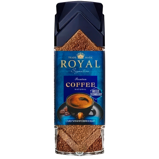 Premium Freeze-Dried Instant Coffee with Cascara, Royal Signature, 250g / 8.8 oz