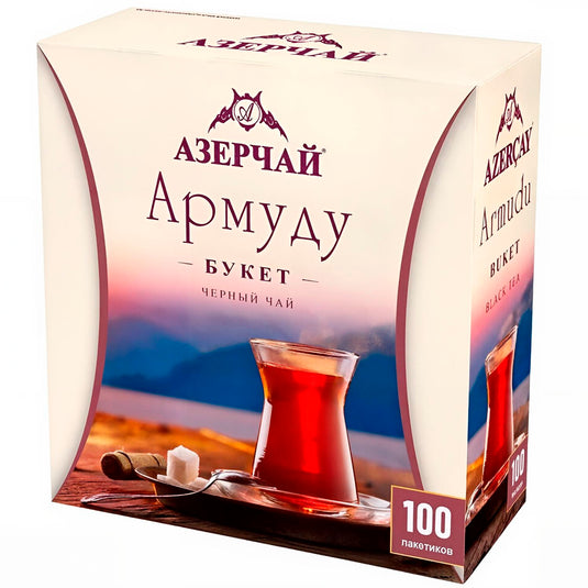 Black Tea "Armudu Bouquet", Azercay, 100 Tea Bags