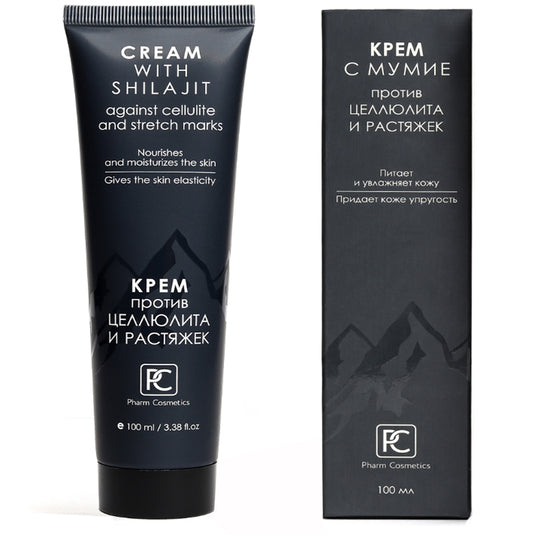 Cream with Shilajit "Stretch Marks & Cellulite", Farm Group, 100ml/ 3.38oz