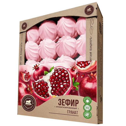 Pomegranate Marshmallow Family Pack, St.Petersburg Pastry Chef, 35.27oz / 1 kg
