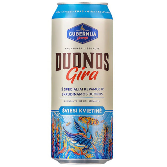 White Bread Kvass “Duonos Gira”, Guberniya, 16.91 fl oz / 500ml