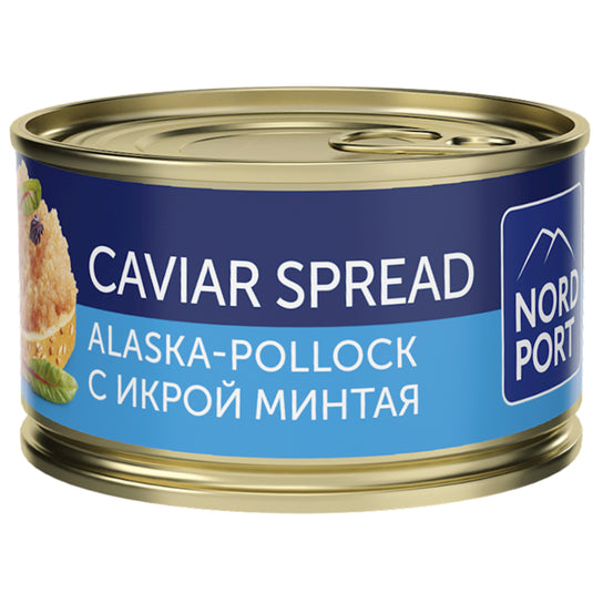 Fish Spread with Pollock Caviar, Nord Port, 130g/ 4.59 oz