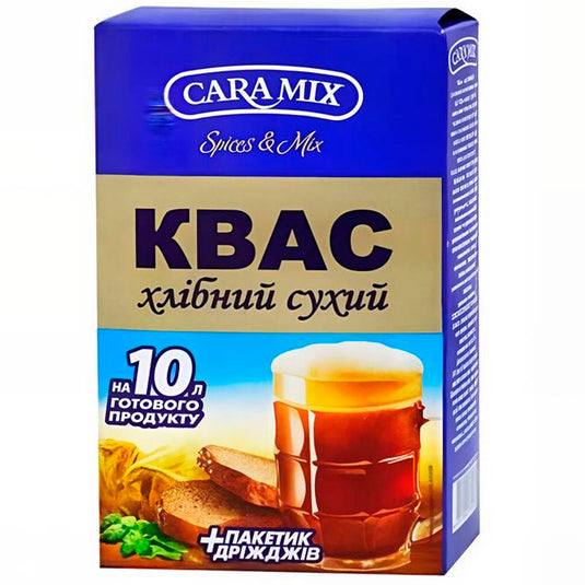 Kvass Mix for 10 Liters (+ Dry Yeast), Caramix, 180g / 6.35 oz