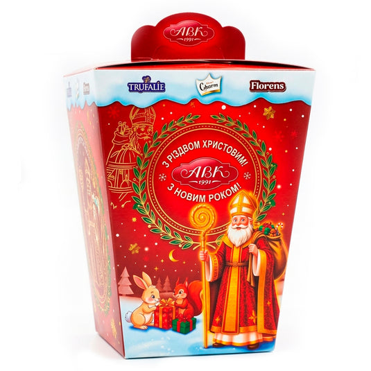 Christmas Candy Gift Box No. 3 Gift From Saint Nickolas, AVK, 400g / 14.11oz