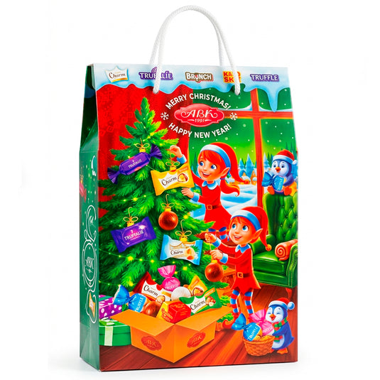 Christmas Candy Gift Box No. 4 Winter Fun, AVK, 500g / 17.64oz