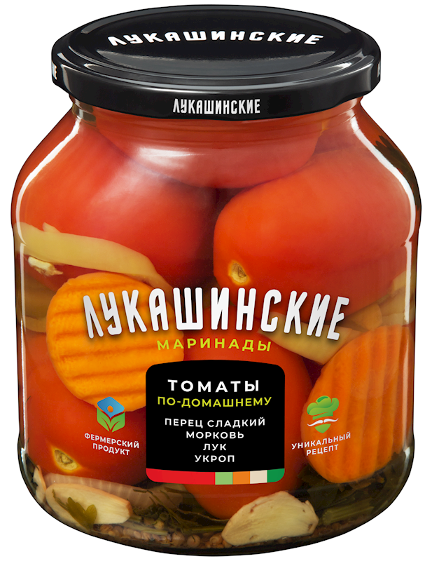 Tomatoes &quot;Lukashinskie&quot; home-style