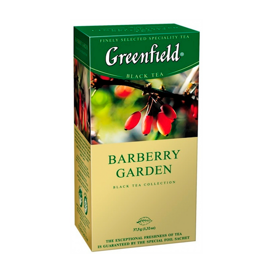 Greenfield Black Tea Barberry Garden 25 count