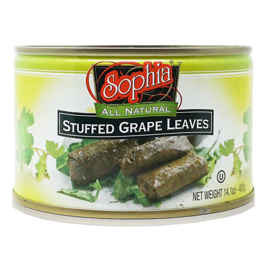 Stuffed Grape Leaves (Dolma), Sophia, 400g / 14.1 oz