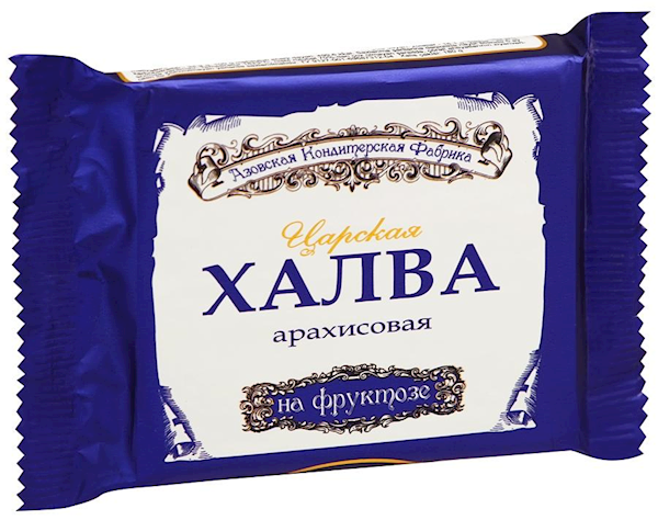 Peanut halva Azovskaya with fructoze 180 g
