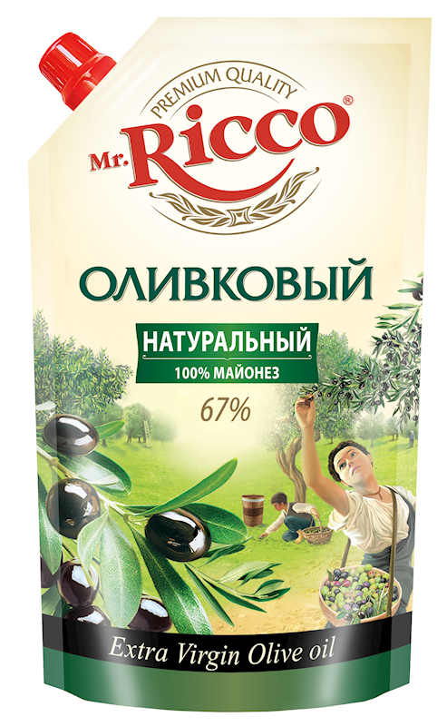 Mayonnaise "Mr. Ricco" Olive Oil 800ml