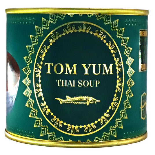 Tom Yam Soup with Sturgeon, Premium Food, 530g/ 1.17 lb