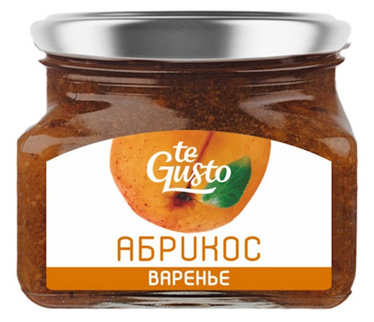 Russian Jam &quot;te Gusto&quot; Apricot