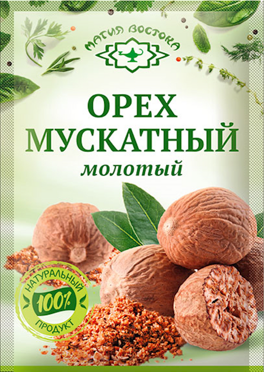 Nutmeg, Ground "Magiya Vostoka" 10g