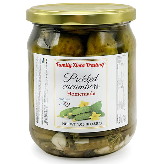 Pickled Cucumbers Homemade, 480g