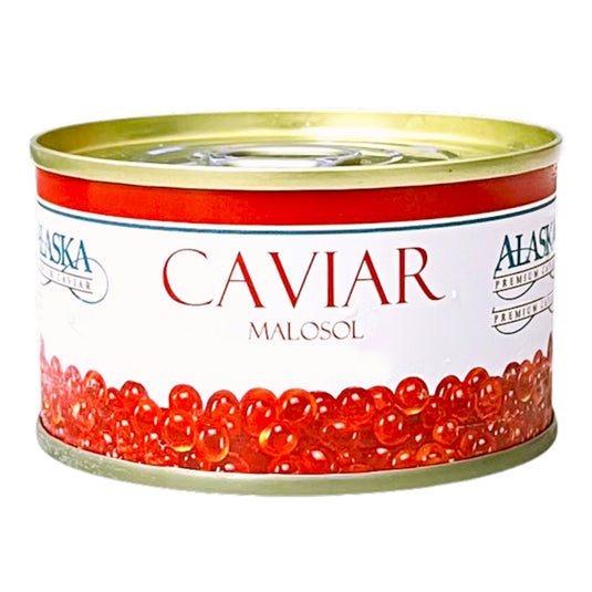 Red Salmon Caviar Malosol, Alaska, 198g/ 7 oz