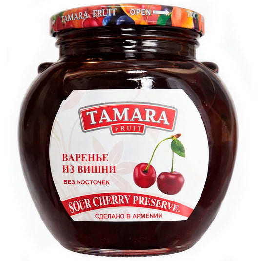Cherry Preserve (Pitted), Tamara, 14.11oz / 400g