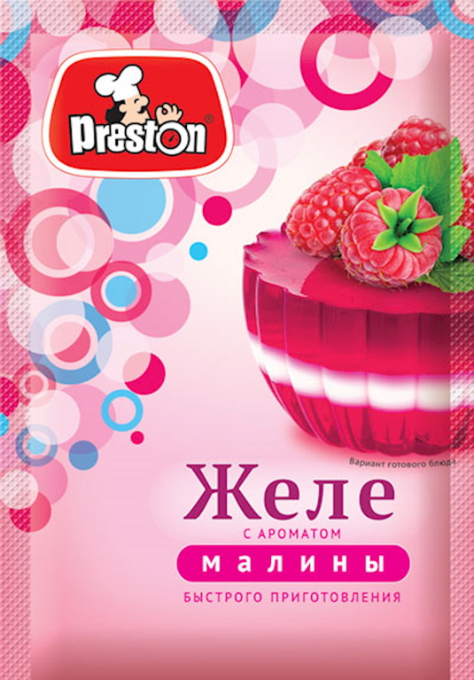 Jelly Preston raspberry taste 50 g