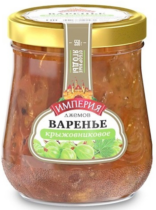 Gooseberry jam Jam Empire 550 g